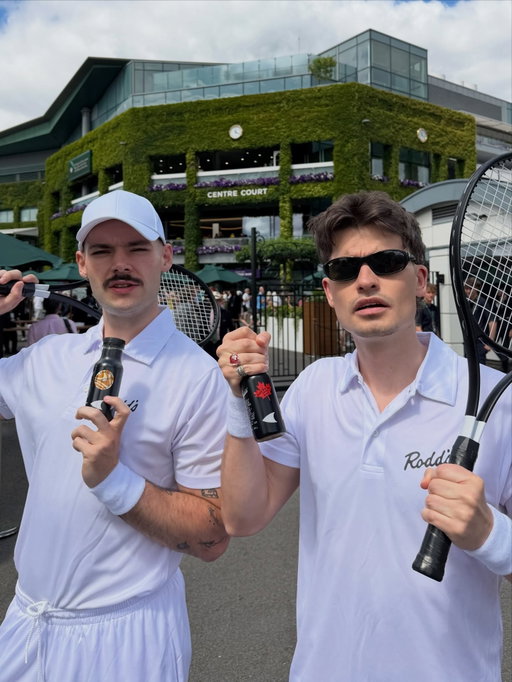 we’re novak djokovitching for you to try our iced coffee