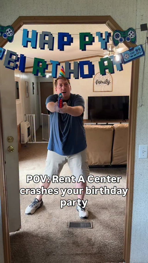 Rent a center doesn’t need an invite #skit #comedy #funny #rentacenter #repo