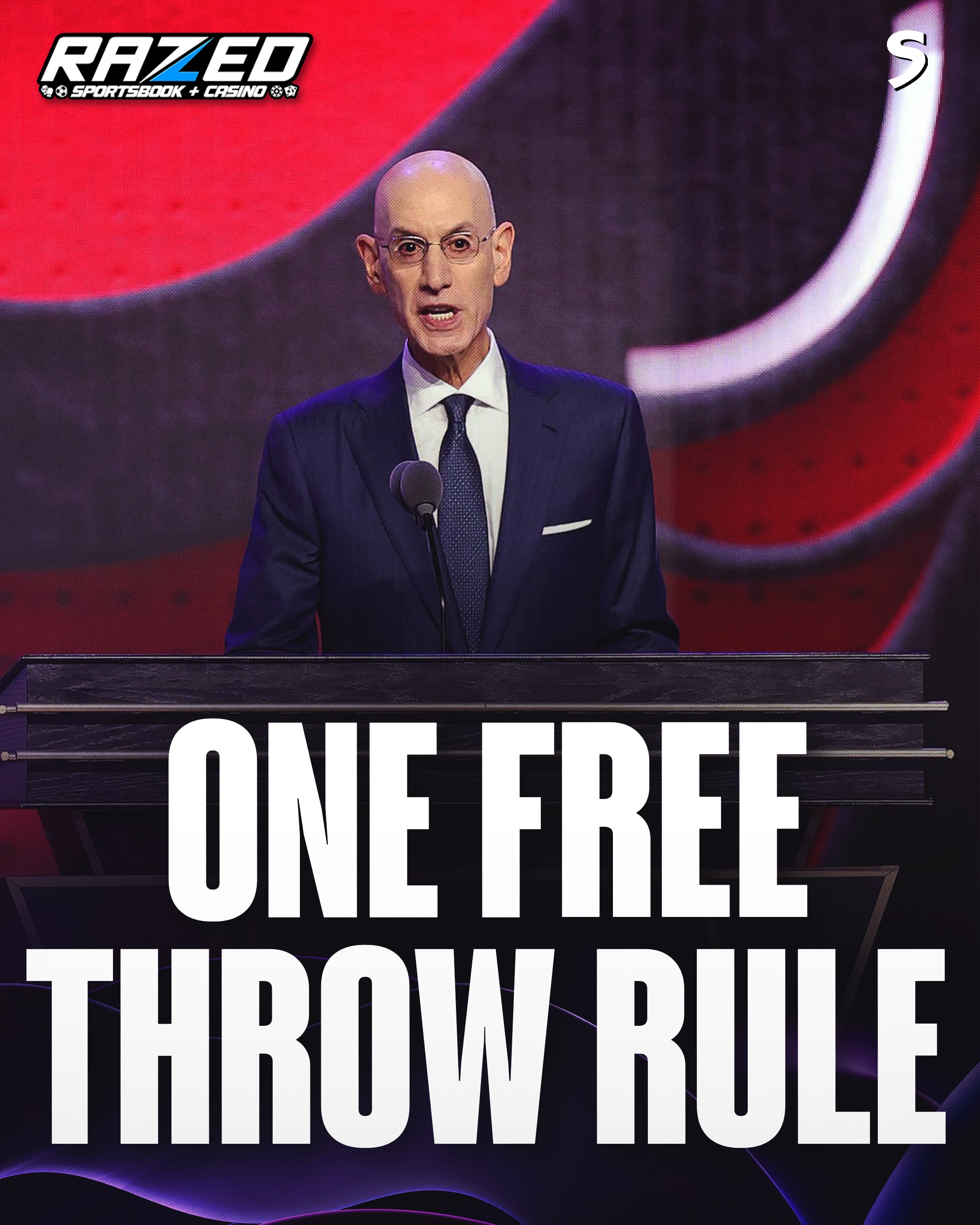 The NBA is implementing a “one free-throw” rule during Summer League. If a player is fouled while shooting, they’ll get one free-throw, and it’ll count for all the points they were attempting.

So yes, if they’re fouled on a three, they’ll shoot one free-throw, worth 3 points.