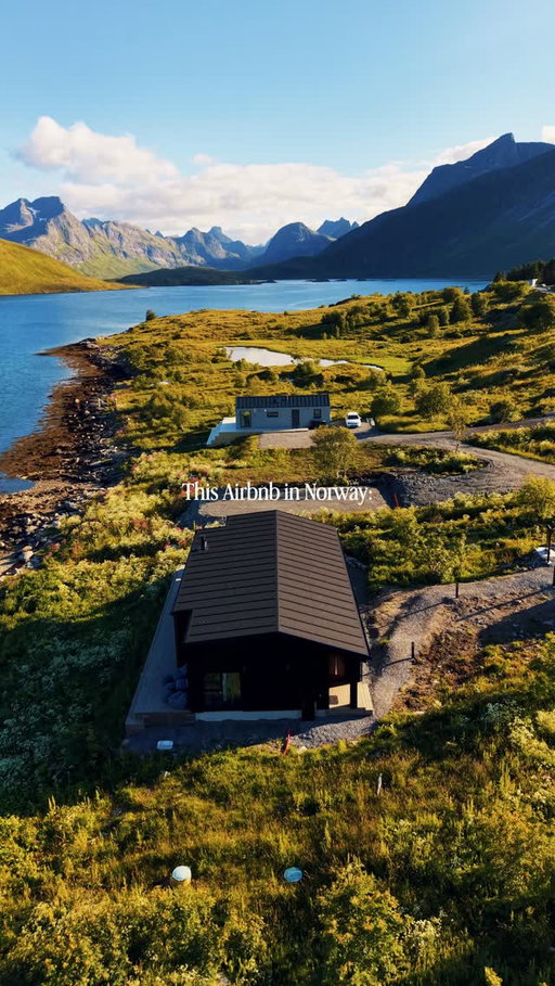 This is.. ⤵︎

@fredvanglodge_lofoten.. and this stunning place NEEDS to be on your bucket list stays!!

Tucked away in one of the most beautiful corners of Lofoten, this luxury cabin feels like something straight out of a dream. Massive panoramic windows, incredible craftsmanship, a sauna, and views that honestly don’t feel real 👀

I could’ve spent hours just sitting by the windows watching the mountains and the sea change throughout the day.

If you’re looking for a stay you’ll remember long after you’ve left, this is it.

Would you stay here? 🇳🇴

#norge #norway #lofoten 

Unique Accommodations | Airbnb | Cabin Stays | Fjords and Mountains | Midnight Sun | Architecture | Travel Tips | Europe | Scandinavia | North | Arctic | Bucket List Experience | Honeymoon Destination | Hiking | Summer | Roadtrip