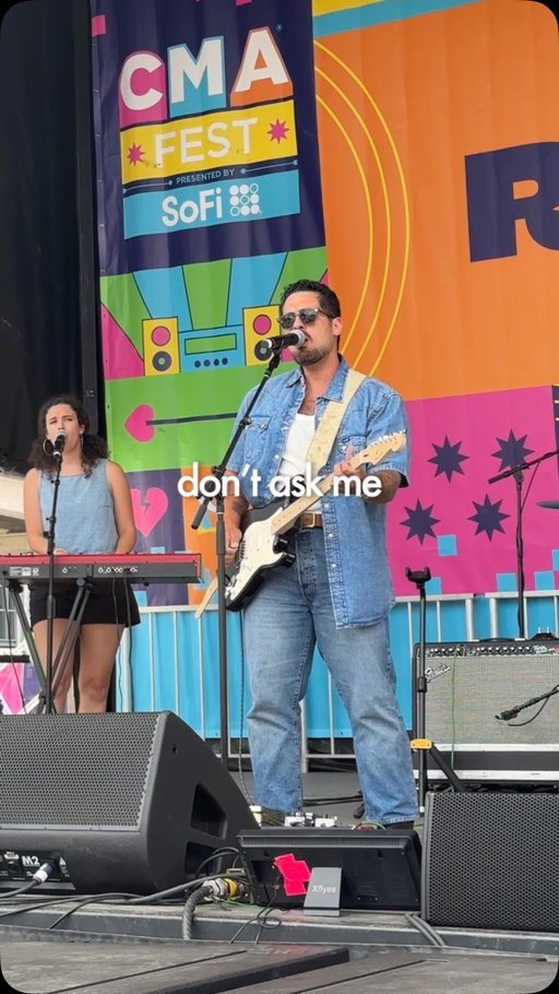 Such a surreal moment to play my new single at CMA Fest this year. Who was there to hear it live and in person? 
#CMAFest #nashvillemusic #countrymusic #country #americanamusic