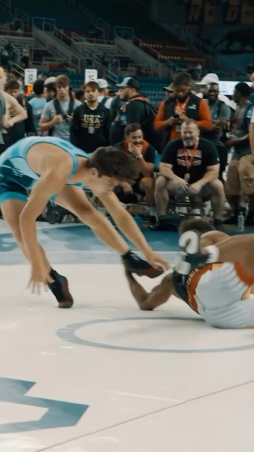 Iconic Fargo takedown from Melvin Miller 🔥 

📺 #Fargo | July 10-18 | LIVE on FloWrestling