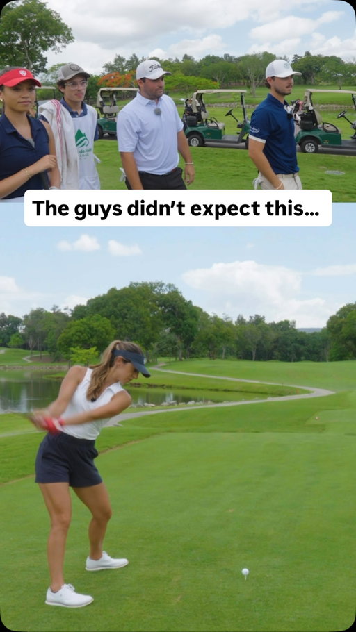 These drives may have scared the competiton… #golf #golfer