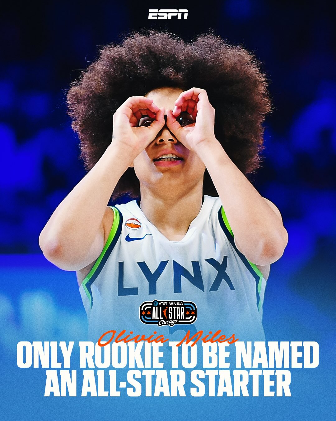 GO OFF ROOK 🗣️

Olivia Miles is the ONLY rookie to be named a 2026 WNBA All-Star starter 👏