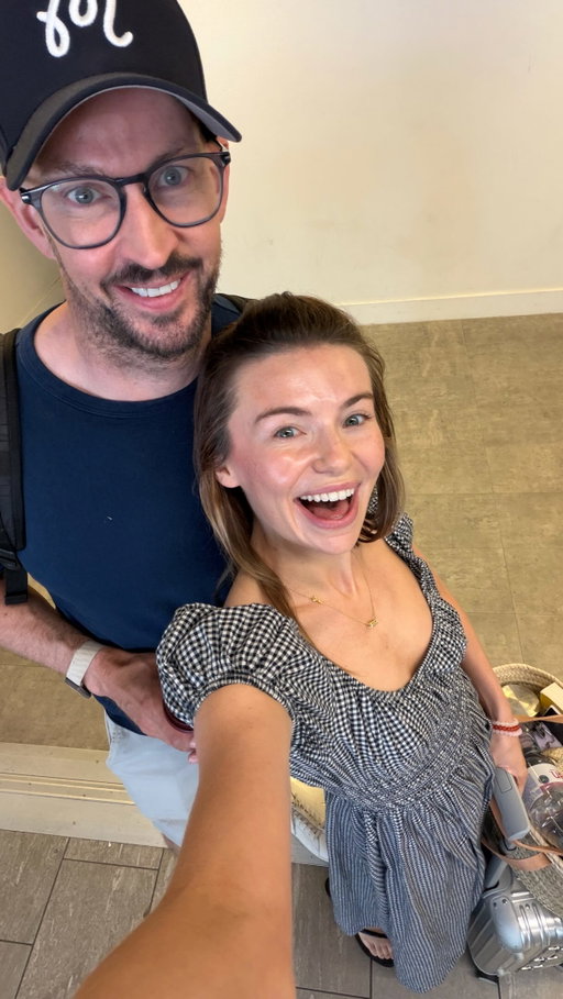 Boarding all passengers who… 🛫 (did we take it too far? 🫣)

James and I are escaping to Lake Como this weekend for a much-needed break and some proper quality time. Just us! 

Let’s just say… we took ALL your fertility advice VERY seriously