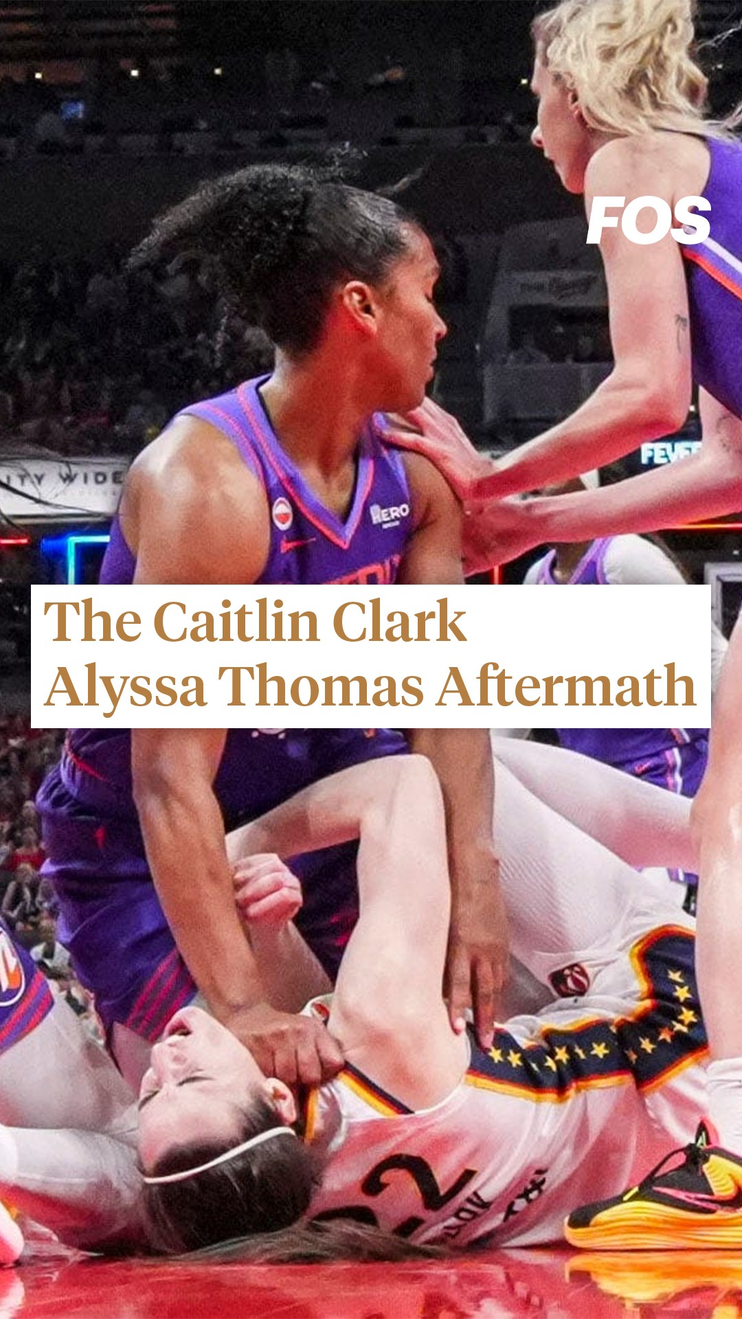 WNBA commissioner Kathy Engelbert says she "vehemently condemns all forms of hate"—hours after Alyssa Thomas called her out for staying silent as she received death threats over her incident with Caitlin Clark.⁠
⁠
@colinsalao has the details.