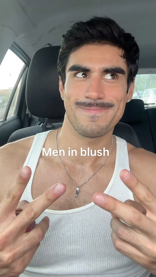 Hot take: every guy should own a blush ☀️🩷

@elfcosmetics 
#mensgrooming #blush #mensbeauty