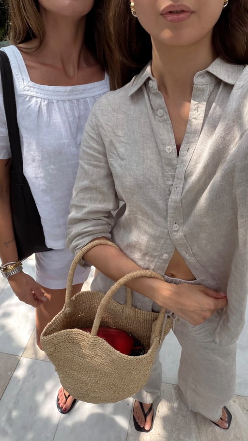 What the girls are wearing all summer long: Quince linen 

Made from 100% European flax, our linen is naturally breathable, pre-washed for softness, and only gets better with every wash. Which look is your favorite?