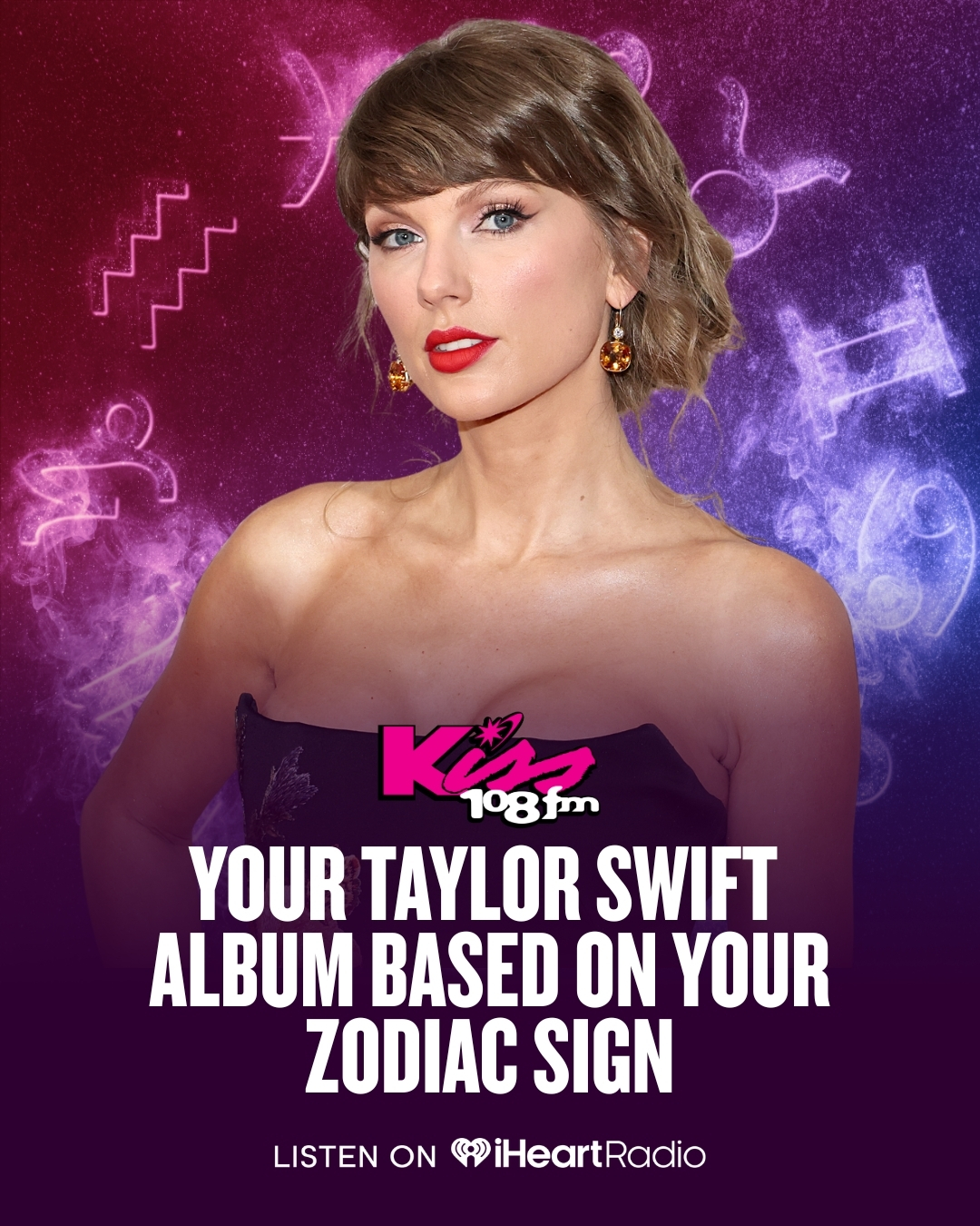 Taylor Swift might be walking down the aisle tomorrow… so obviously we had to match your zodiac sign with your Taylor Swift era. Drop your sign and tell us if we got it right.