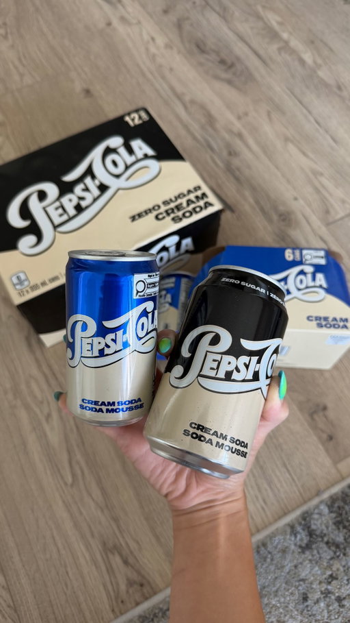 #AD Tried on way too many outfits and now I deserve a @pepsicanada Cream Soda before date night🥤 
 
Why do you deserve a treat today? Comment below. #youdeserveatreat