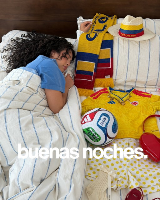 I had a dream that Colombia won the World Cup🌙 (and that I got invited to see them play)