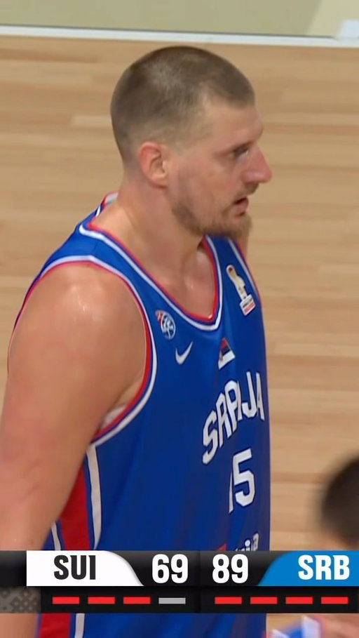 Nikola Jokic doing things in the ‘most-Nikola-Jokic’ way. 🇷🇸

📊 22 PTS | 14 REB | 7 AST

#FIBAWC | #StepItUp