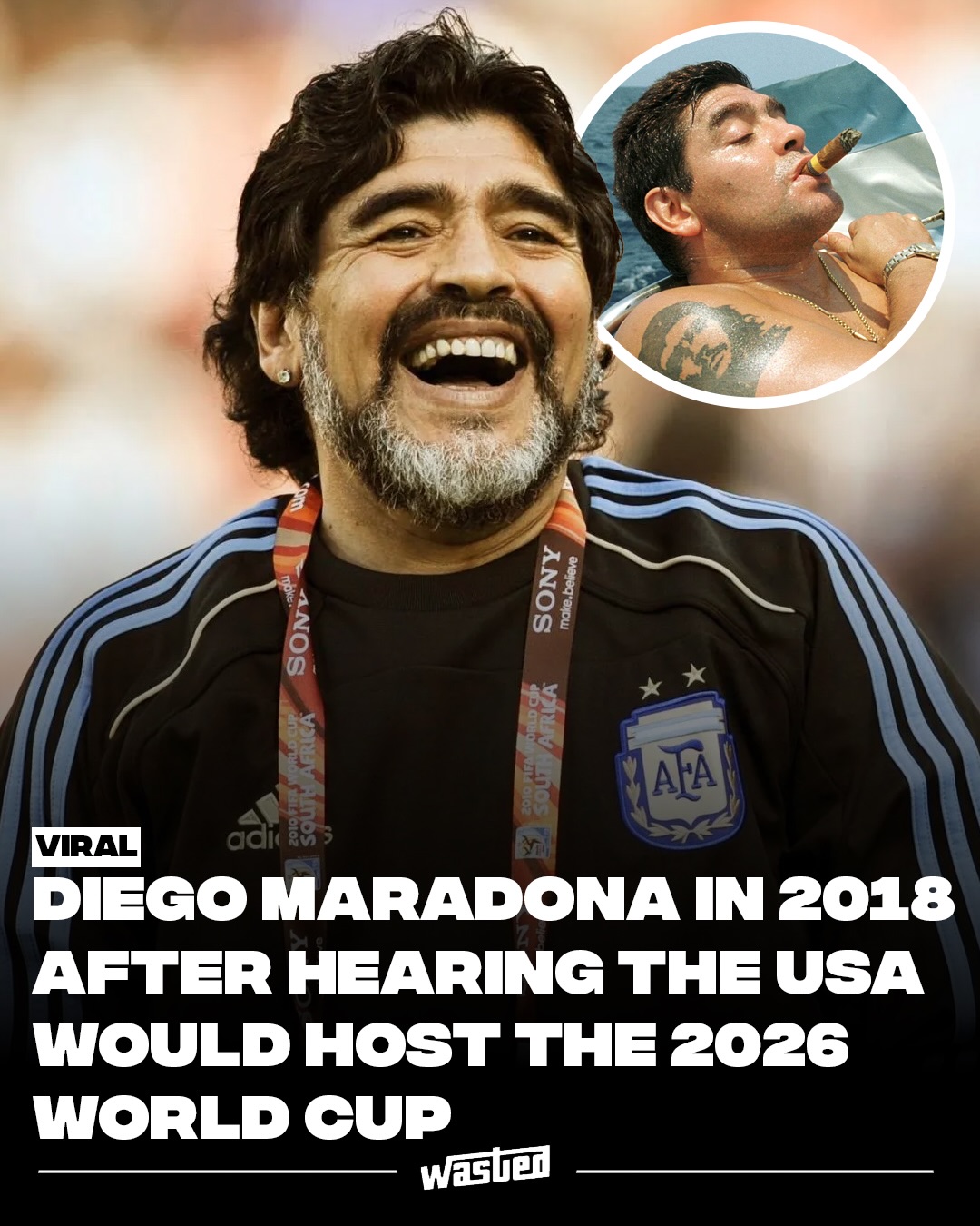 A 2018 quote from the late Diego Maradona has resurfaced during the 2026 World Cup, with fans crediting the Argentine legend for a prediction that feels eerily close to reality. Shortly after the United States, Canada, and Mexico were confirmed as the tournament's hosts, Maradona appeared on an Argentine TV program and launched into a passionate critique of the North American sporting model, convinced that football's traditional format would eventually be reshaped to serve broadcasters and advertisers.

"They will divide the game into four halves instead of two to insert advertisements," he warned. "Compare it, you will see." He didn't stop there, adding, "They have no passion for football. Canadians may be good skiers, and Americans wanted to divide the game into four 25-minute halves for advertising purposes."

The reason it's going viral now is FIFA's introduction of mandatory hydration breaks at this World Cup. To protect players from extreme heat across US venues, officials now pause each half roughly midway through, effectively splitting matches into four segments, and naturally creating more commercial airtime. Strictly speaking, Maradona's prophecy hasn't literally come true, since games are still played as two 45-minute halves. But with England manager Thomas Tuchel among those complaining the stoppages have "changed the identity of the game," many fans feel the spirit of his warning has arrived. Maradona died in November 2020, at age 60.

Sources: Gulf News, Sportskeeda, Kerala Kaumudi.