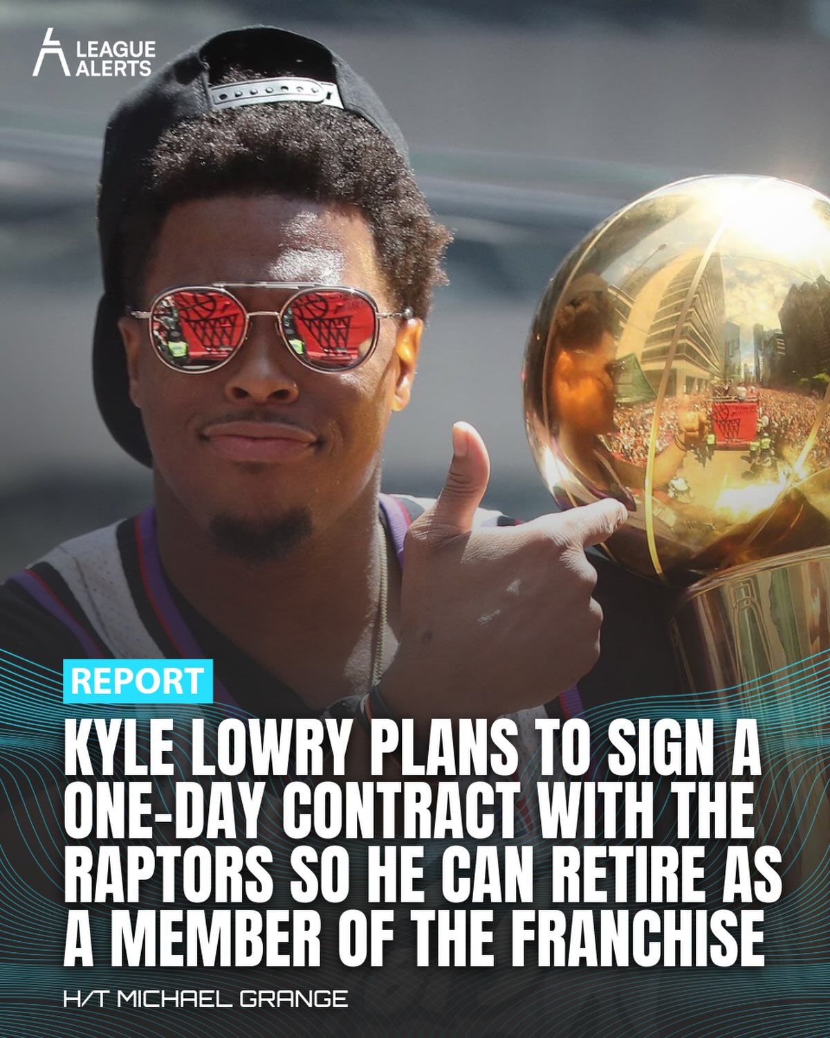 Kyle Lowry intends to close out his 20-year career by signing a one-day deal with Toronto and retiring as a Raptor. Widely regarded as the greatest player in franchise history, he helped deliver the team’s only championship in 2019.