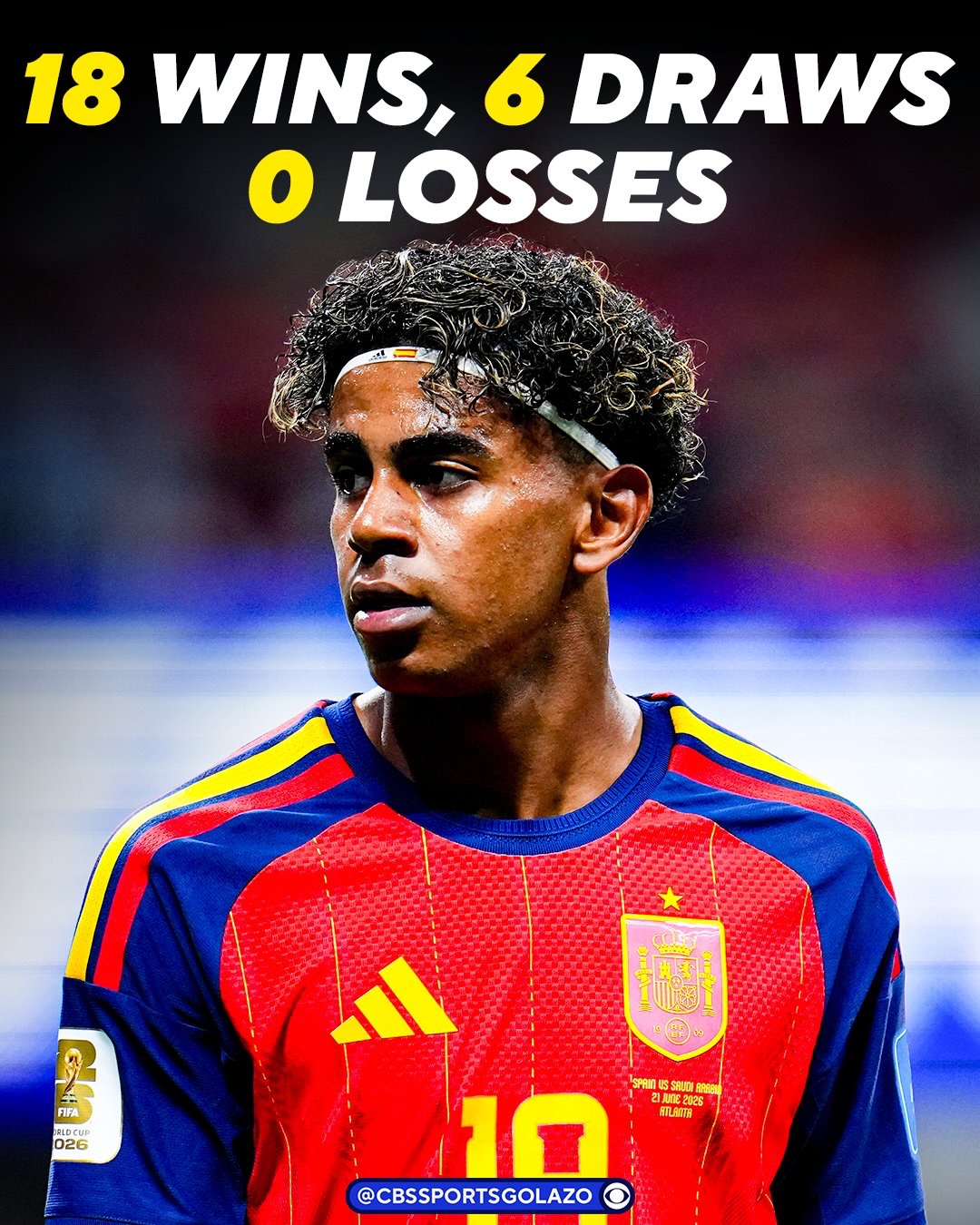 Spain have NEVER lost when Lamine Yamal starts. Impact 🔥