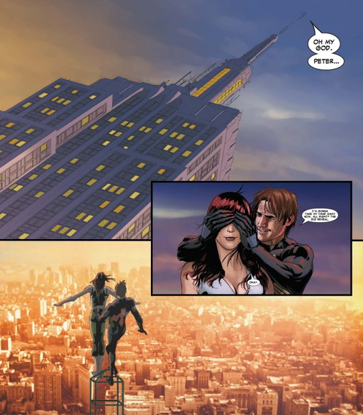 spider-man's always been a romantic trendsetter