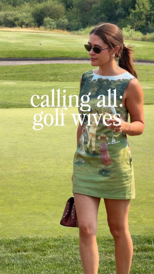 A dress for the golf wives ⛳️ comment golf and I’ll send you a link!!