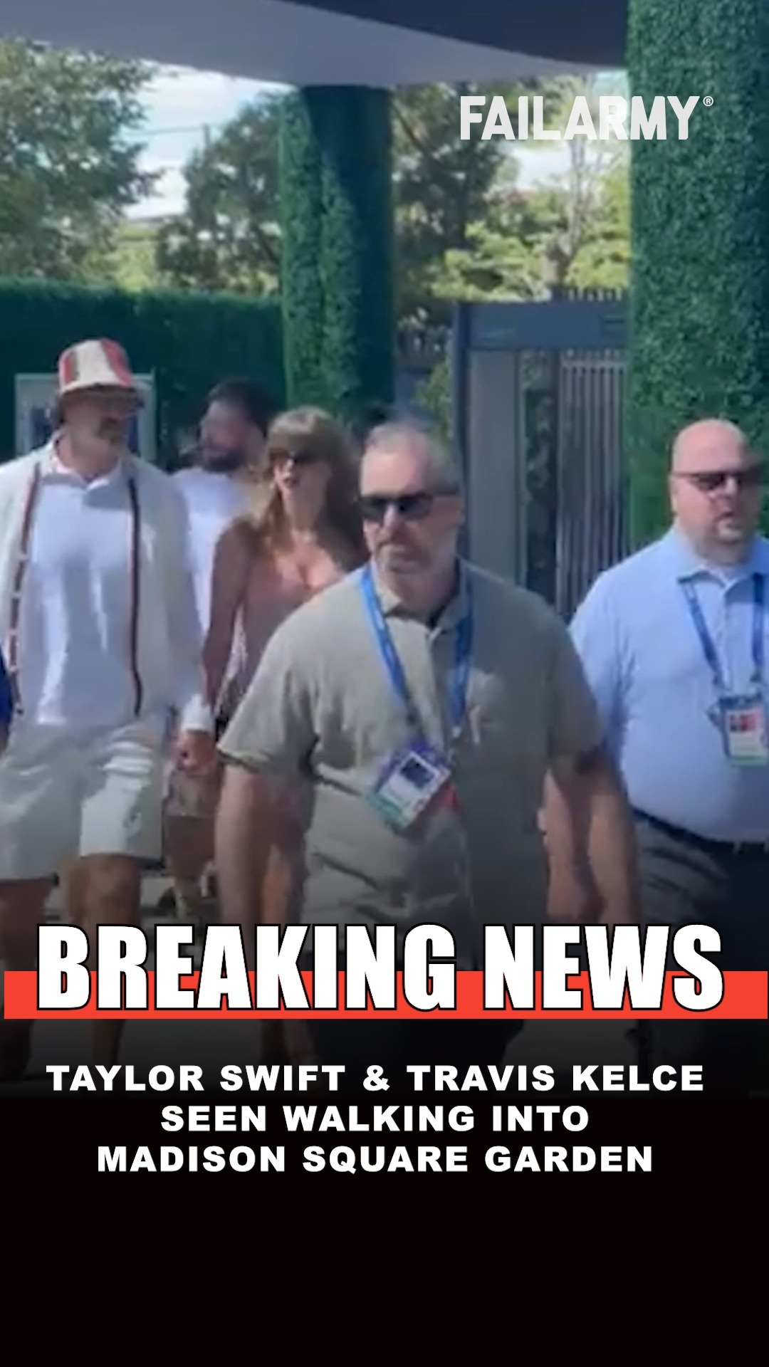 Exclusive update on the Madison Square Garden wedding! 💒 #TaylorSwift #TravisKelce #madisonsquaregarden #swiftie #failarmy