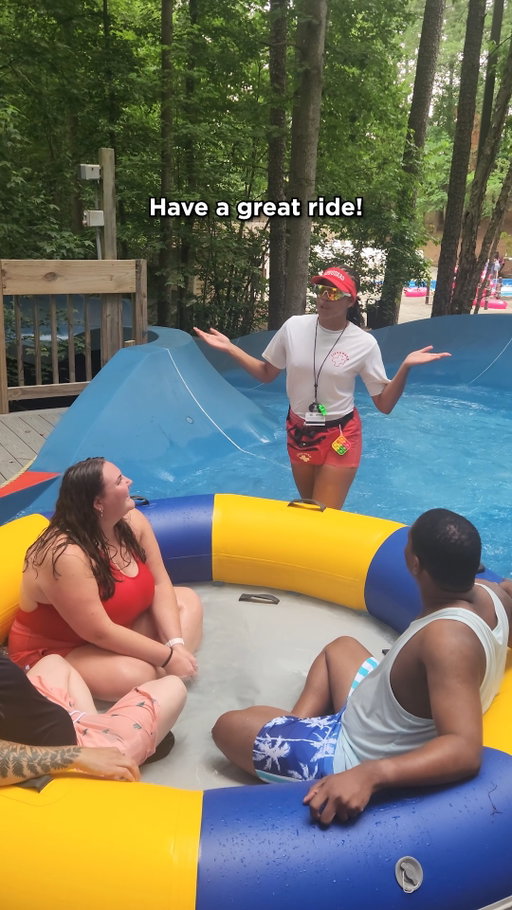 When it's this hot outside, we've all got to get in on the fun! 🌊