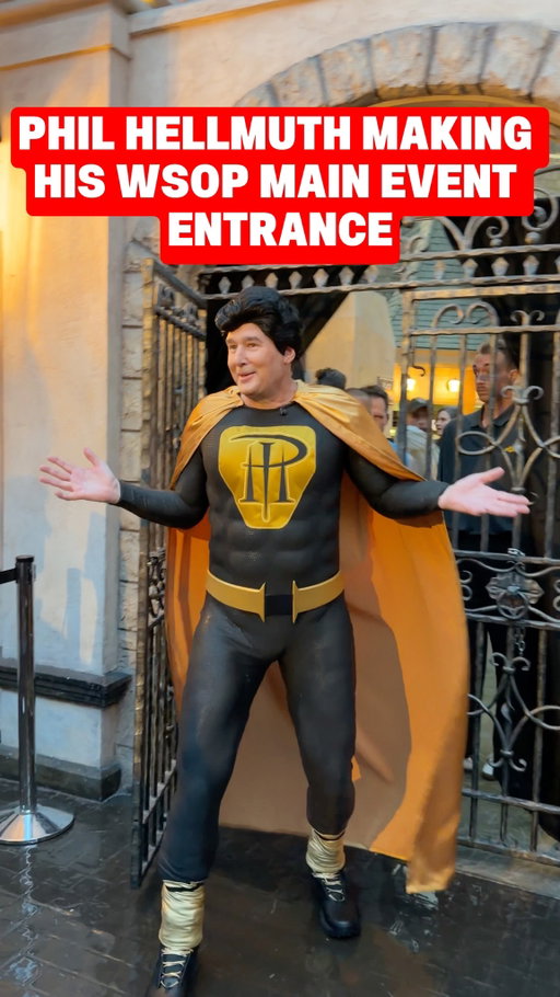 It’s a Bird, It’s a Plane… No, It’s Phil Hellmuth!

@philhellmuthpositivity has arrived at the WSOP Main Event in the only way he can.

Can the Poker Brat win poker’s biggest tournament one more time?