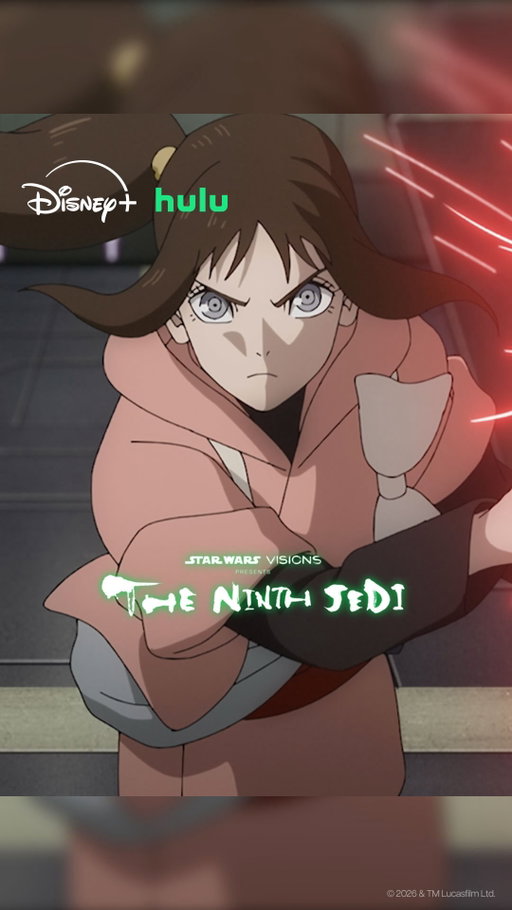 Witness the Jedi in a new light.
 
Star Wars: Visions Presents - The Ninth Jedi, an all-new anime series, streams August 5 on @disneyplus and @hulu.