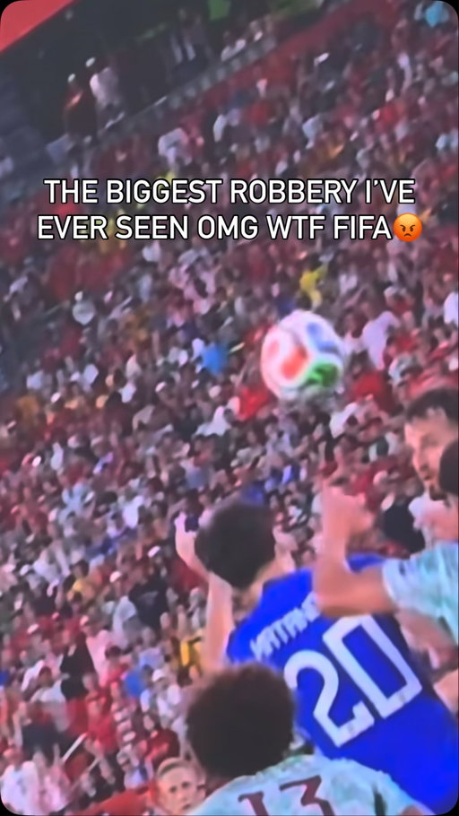 Thoughts? 

This is a joke, clearly the ball doesn’t alter direction, Croatia absolutely robbed 😡 

#worldcup2026