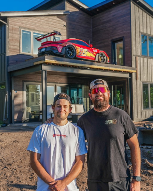 I want to make a public apology to my best friend @benroth_ for not inviting him to my housewarming party, forcing him to sneak in even though he's a big reason I have a house. And also, for putting his car up on my deck. I'd also like to apologize for not saying thank you to all the gifts he's gotten me over the years, what a great guy and an even better friend!