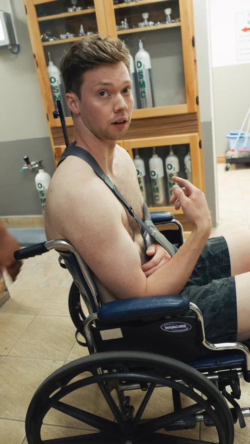 Getting the results of the original X-Ray in Trinidad after the crash...full story now on my YouTube Channel! 

#cycling #trackcycling #cyclingcrash