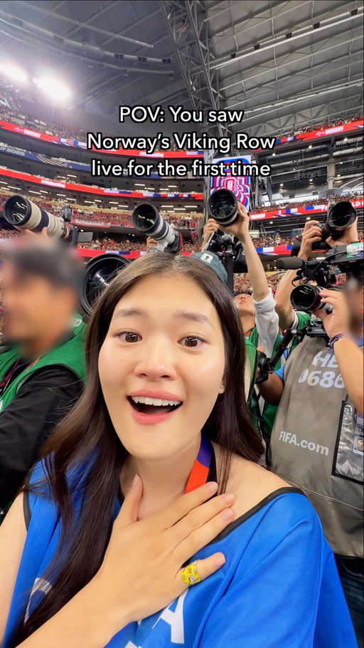 Norwegian fans made the whole stadium feel like one big celebration! Make sure you head to @youtube to check out all the #FIFAWorldCup content😍 #AD