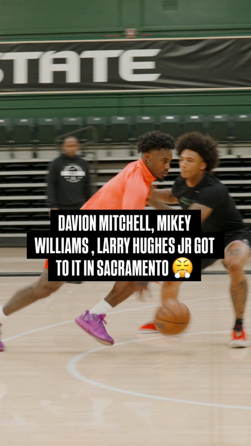 Davion Mitchell, Mikey Williams , Larry Hughes Jr Got After It Today 😤 
#explore #fyp #nba #openruns