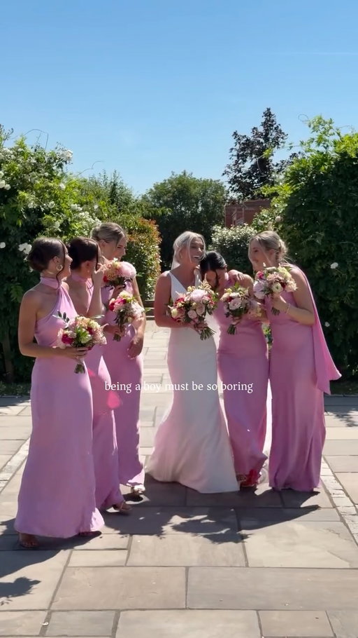 Walking into forever with your favourite girls beside you 🩷💐