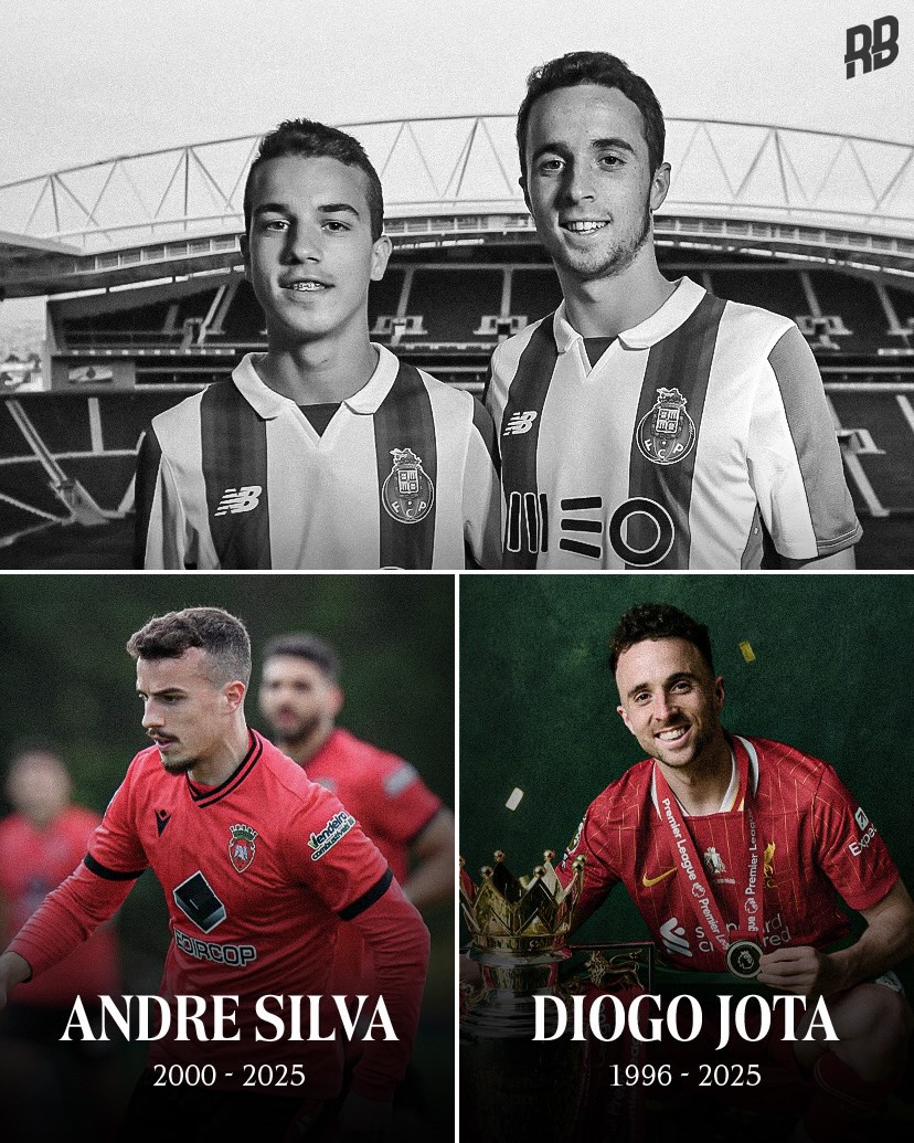 One year ago today, we lost Diogo Jota & his younger brother André Silva. 🙏🏽❤️

From their earliest days, they shared more than just a love for football, they were partners. Partners with one shared dream… To make it pro. Not only did they achieve that, they both carved their own paths in the game. Both of them were professional footballers, and even played alongside each other for Porto’s B team back in 2016.

Today the football world comes together to continuing celebrating both of their lives. Liverpool revealed a permanent memorial at Anfield in tribute of the pair. The memorial is named ‘Forever 20 and incorporates both of their final squad numbers, 20 and 30.
