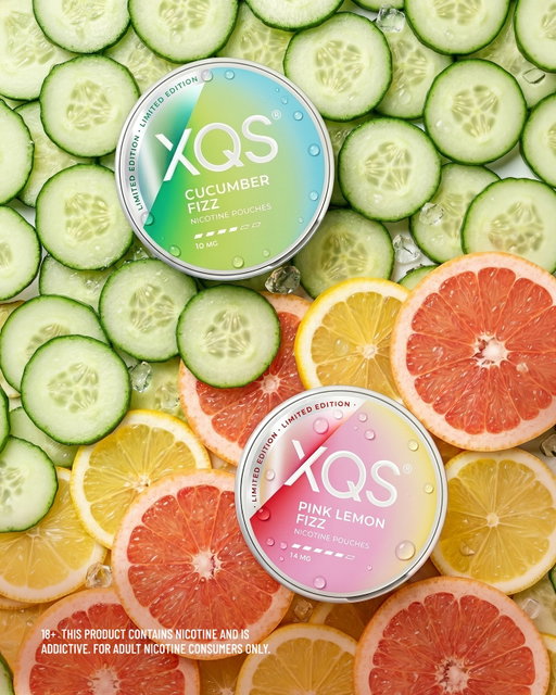 Can you feel the fizz?​

Two fresh bombshells have entered the lineup: meet crisp Cucumber Fizz & zesty Pink Lemon Fizz!​

Find the limited edition XQS flavours only on HAYPP. ​

#XQS #WhenFlavoursMeet​