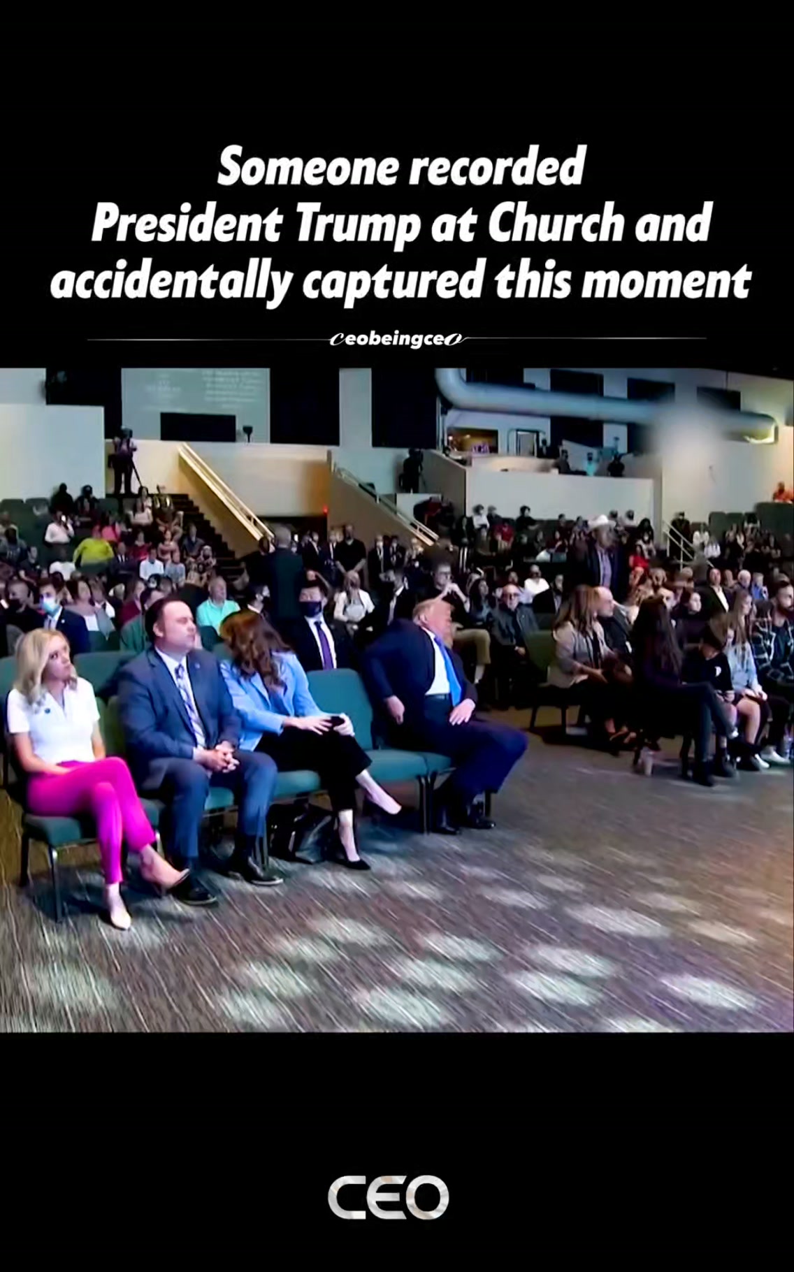 A Quiet Gesture That Spoke Louder Than Words

In a world of flashing cameras and nonstop headlines, a simple, unscripted act can cut through the noise. When Donald Trump attended a church service in Nevada, few expected the most talked-about moment would be a quiet one. As the offering plate passed, he reached into his pocket and placed a visible wad of $20 bills inside—no speech, no announcement, no spotlight requested.

Some later described the footage as a “secret recording,” capturing what they viewed as a candid and human moment. Supporters praised the gesture as heartfelt and generous, saying it reflected a personal act of faith rather than politics. Others debated the context, but the image itself was simple: a man participating in a tradition shared by millions.

In an era when every move is analyzed, that brief moment reminded many people of something timeless—giving, at its core, is personal. And sometimes, the smallest gestures create the biggest conversations.

Follow (us) @ceobeingceo for more!!

#donaldtrump #president #trump #usareels #viralnow