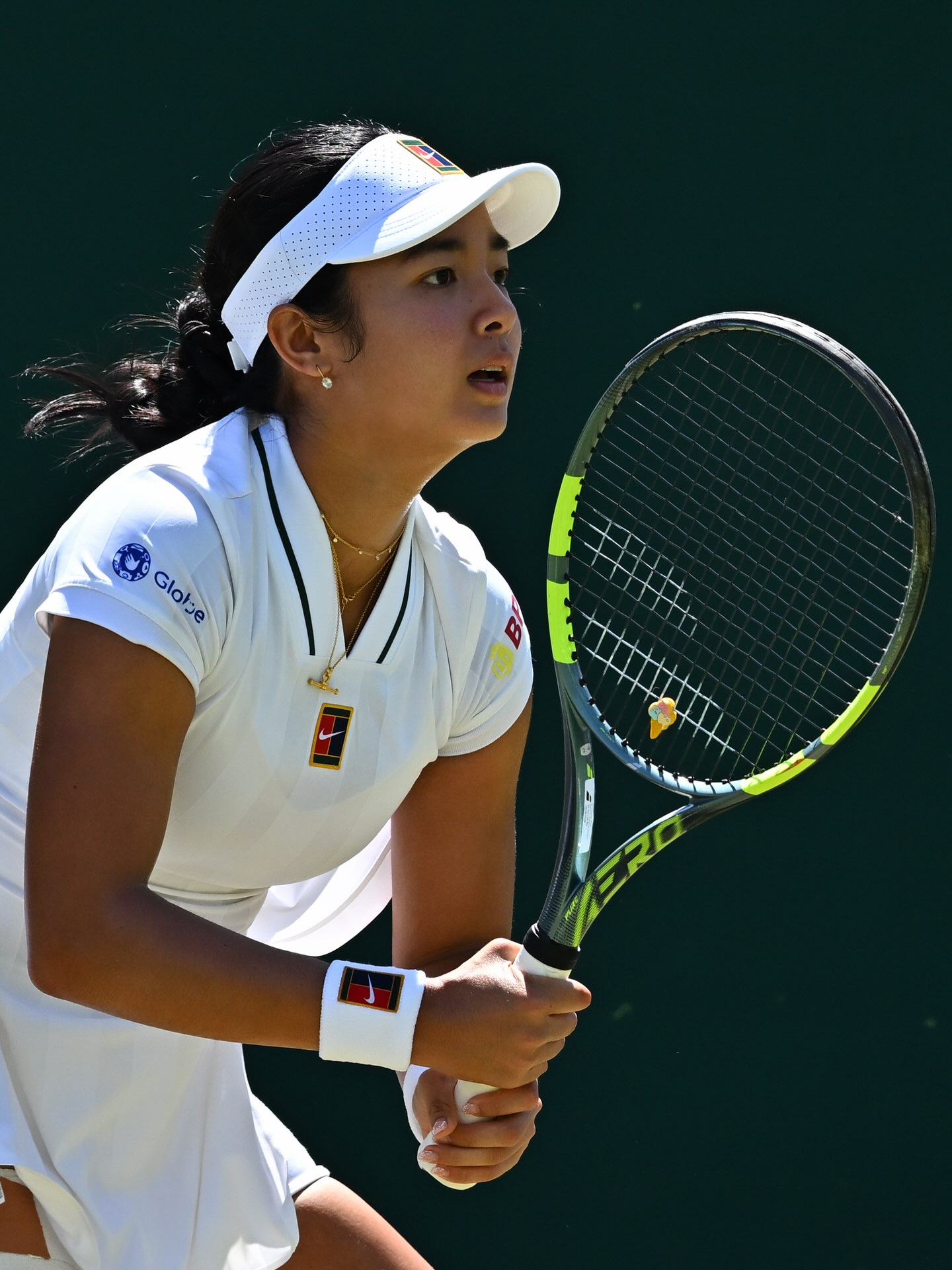Alex Eala, the record-breaker 🤍

@alex.eala the first Filipino woman to reach a Grand Slam third round 🇵🇭

#BabolatFamily
