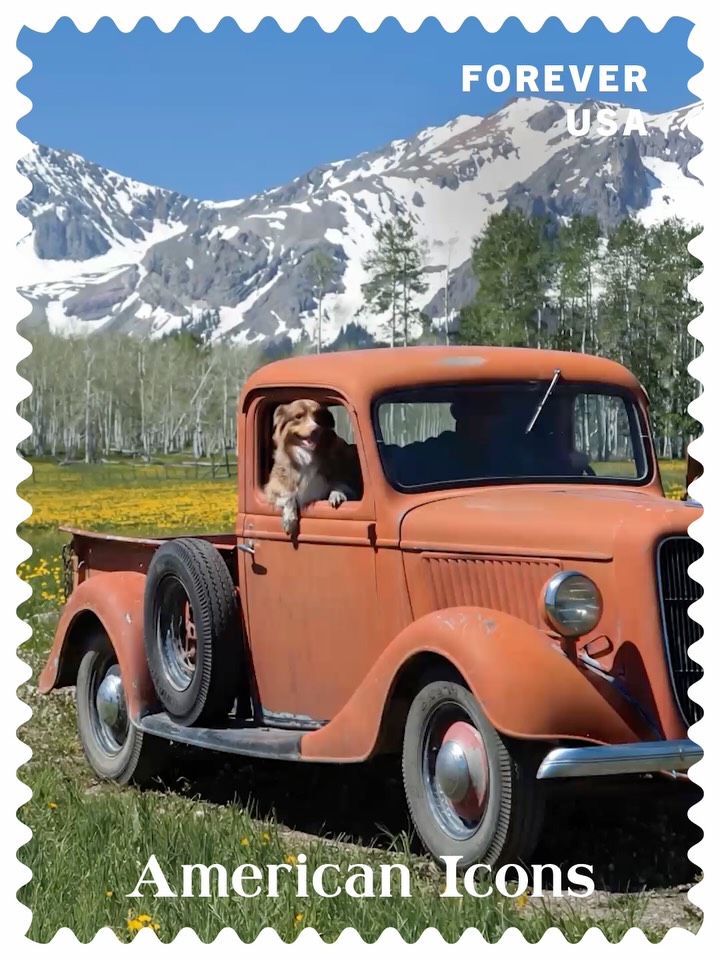 As we celebrate the 250th birthday of the United States, we honor the aspirations and values that continue to define the American spirit: freedom, independence, equality, courage, and the endless pursuit of happiness.
 
Part of the “American Icons” commemorative U.S. Postal Service stamp issuance, the Pickup Truck, worn and weathered, evokes the honesty of hard work.
 
#RalphLauren #USPSxRL #AmericanIconsStamps #America250