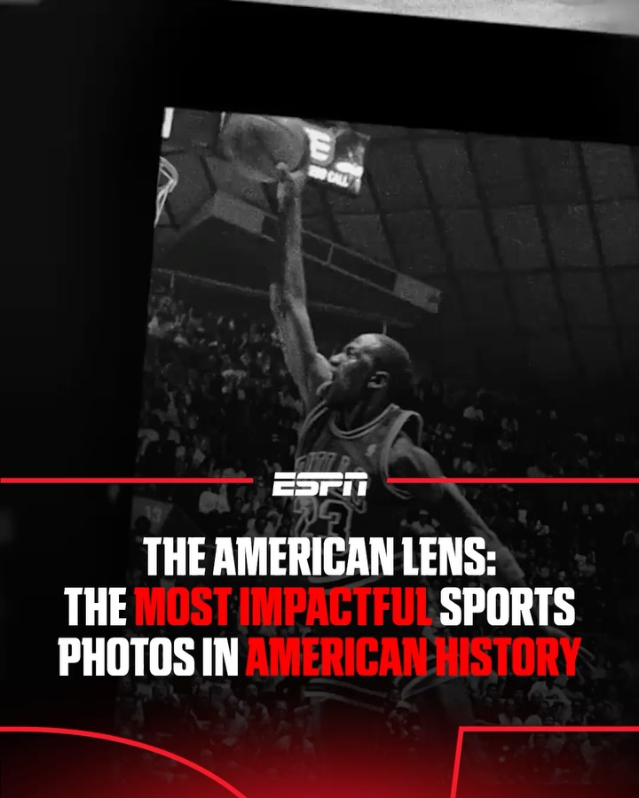 Celebrating America 250‼️

ESPN asked a panel of photojournalists, athletes and others from across the sports world to choose the most impactful sports photo in American history. These are shots that defined how Americans view sports and, in many cases, how Americans view themselves.

Link in bio for the entire catalogue 📸