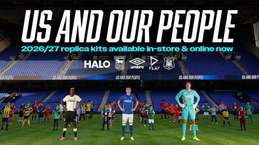 Us And Our People. 💙

The club has worked with Suffolk FA to offer all 115 registered grassroots youth football clubs in the county a grant to cover the cost of a full kit for one of their teams for the 2026/27 season. At the time of launch, more than 70 have accepted this offer with the process still open and more expected to follow. 👕

This represents a significant commitment from the club in support of the rich grassroots football scene in the county, and embodies the meaning behind the ‘Us And Our People’ mantra, which has become important to the club and signifies the connection between the players on the pitch and the community of Ipswich and Suffolk. 🏡