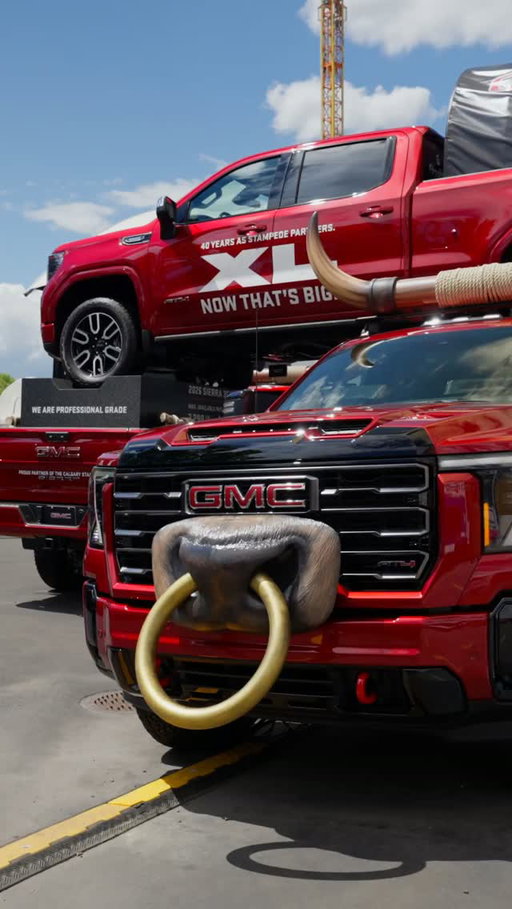 GMC is in the middle of it all at @CalgaryStampede. Where there’s something XL happening at every turn!