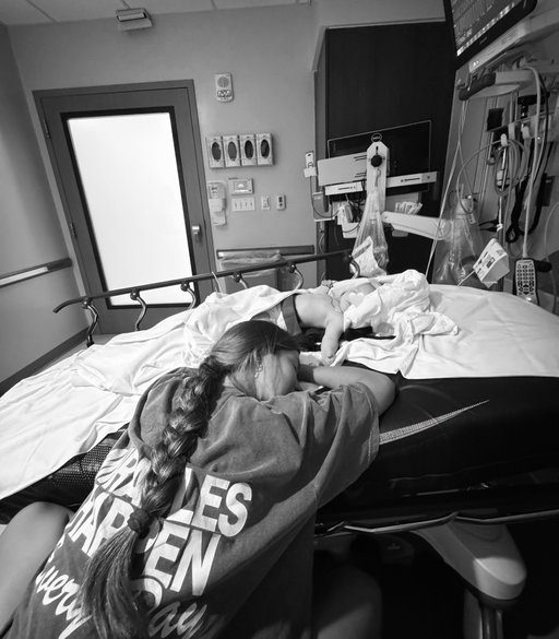 1/3 yesterday was the most traumatic, scary day of our lives. typing this, tears streaming, because it is raw & painful but it became a story of God’s goodness that I can’t hold back sharing. & hopefully a story that will save many other infants, as falls are preventable mistakes. For us, it took about 4 seconds of a parent popping out of the room, thinking nothing could happen for those quick few seconds. Lani fell many feet onto hard tile floor on her head. I immediately grabbed her and began to watch her go unresponsive. her little body felt as if it was losing life right in my arms. I rode in the back of the ambulance with her for about an hour to the closest hospital, desperately begging God to save her, begging for a miracle, telling her she was going to be okay & not knowing if she really would… (continued in comments)