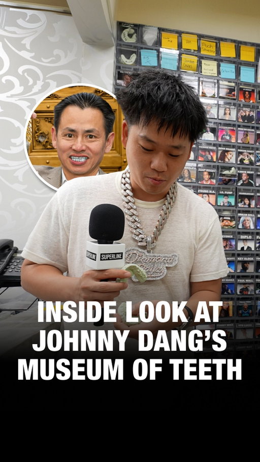 Did you know @johnnydangandco has a museum of celebrity teeth?!? 👀