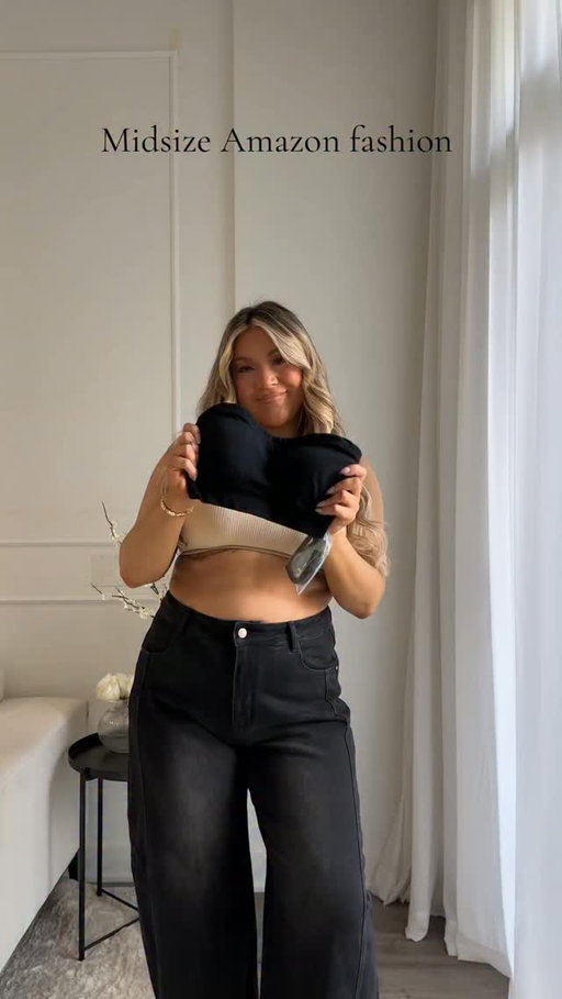 Comment “details” for outfit details 🤍 

Midsize amazon outfit, summer fashion finds, curvy girl, strapless bra, barrel jeans, polka dots, ootd, affordable fashion, old money with no money #midsize #amazonfinds #outfitinspo