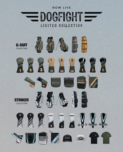 NOW LIVE // The Dogfight Collection ⁠
⁠
Dogfight is not an engagement. It is a state of alignment. ⁠
When intent, control, and execution align, performance becomes inevitable.⁠
⁠
Inspired by F-18 jets, and equipment derived from from G-suit performance requirements. All materials selected to manage pressure, load, and endurance.⁠
⁠
No excuses. No distractions.⁠
Shop the full collection now on ghostgolf.com 👻