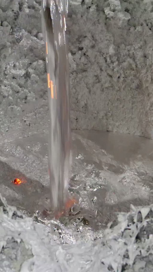 DO NOT TOUCH THIS!  Today we see how aluminum cans are recycled - make sure to watch the full video on my channel!