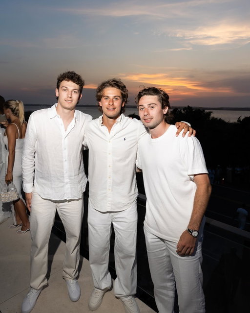 Great night at the white party