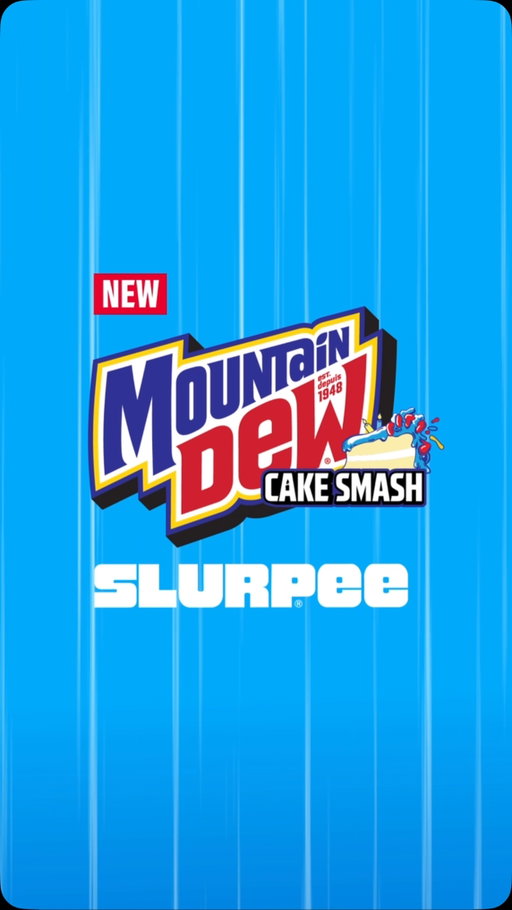 A party in every sip 🥳🎂. Mountain Dew Cake Smash is here only at @7elevencanada 

Mountain Dew® Cake SmashTM - PepsiCo., Inc. Used under licence.