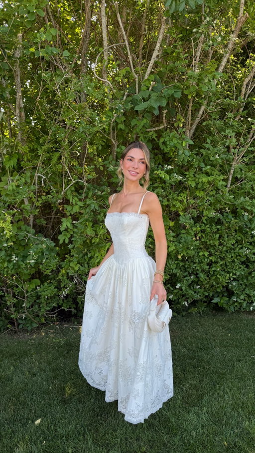 Ready for you @halleykate #whitewedding