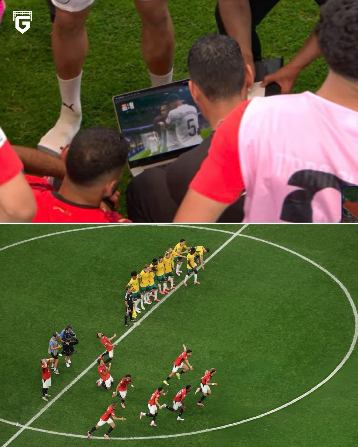 The Egyptian staff was showing players Kylian Mbappé’s penalty for Real Madrid right before penalty shootouts… 🫣

Australian goalkeeper Mathew Ryan was the goalkeeper and Egypt studied his movements right before winning on penalty kicks 🇪🇬🧠