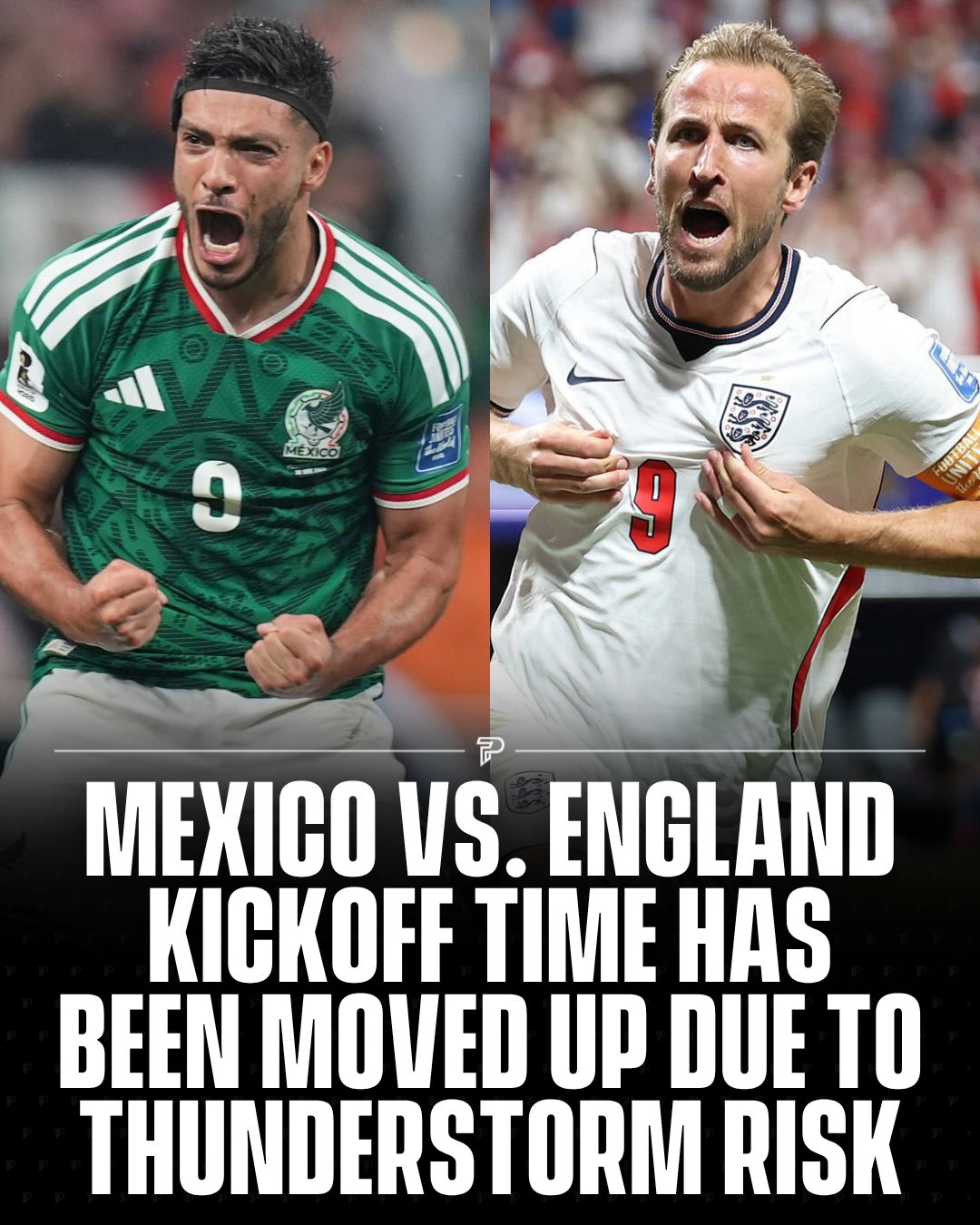 The Mexico vs. England World Cup Round of 16 match is set to be moved to 12:00 p.m. local time in Mexico City. 🌩️🏆

The match was originally scheduled for the evening, but the kickoff was brought forward because of forecasts of severe storms and safety concerns after recent weather disruptions in the city.

One of the tournament’s biggest knockout matches just got a major schedule change.

#Pubity #WorldCup #Mexico #England #Football