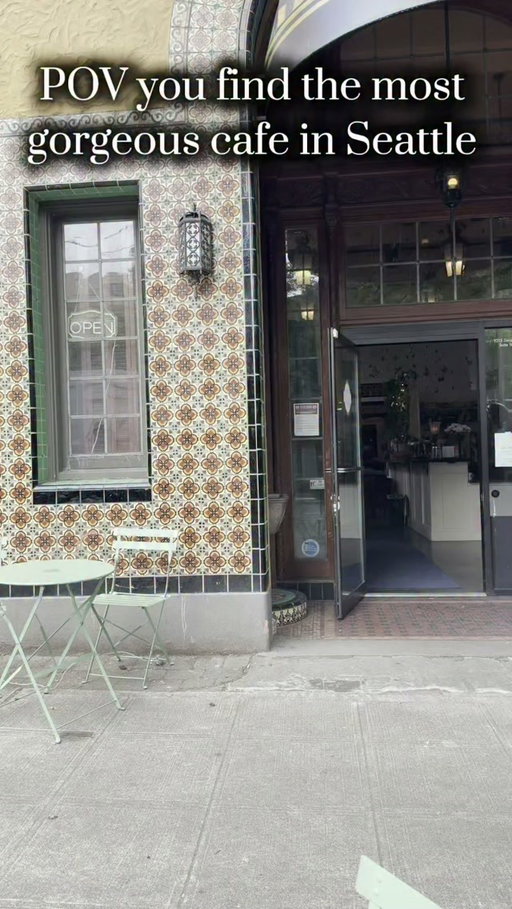 Piedmont Cafe is stunning! #fyp #seattle #seattlefoodie #foodie #cafe